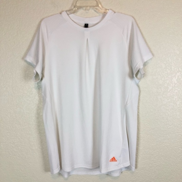adidas Tops - Adidas XL Women’s White Athletic Short Sleeve Tee